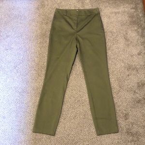Army green work slacks